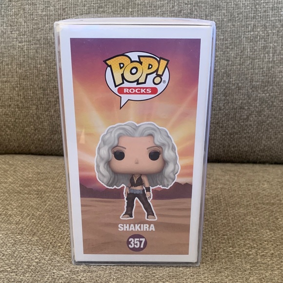 Funko Pop! Rocks Shakira Vinyl Figure #357 Wherever Whenever Pop New - Picture 4 of 4
